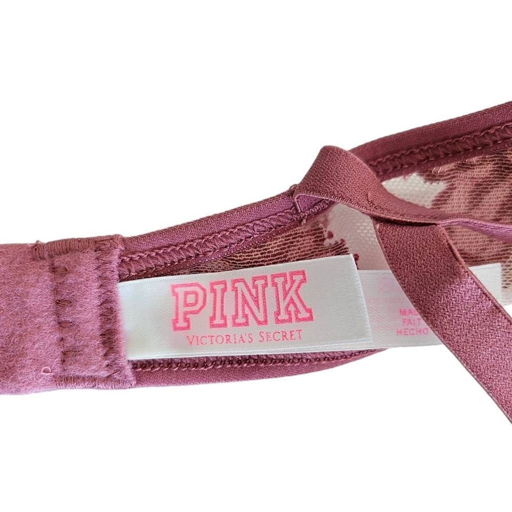 victoria’s secret pink floral bra - Picture 4 of 4